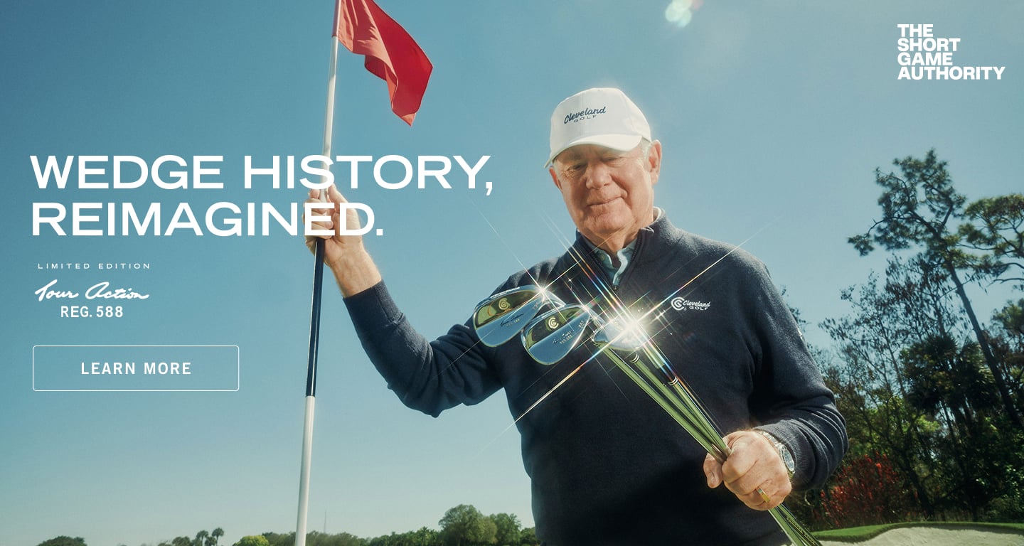 Wedge History, Reimagined Limited Edition Tour Action Reg. 588 The Short Game Authority Learn More