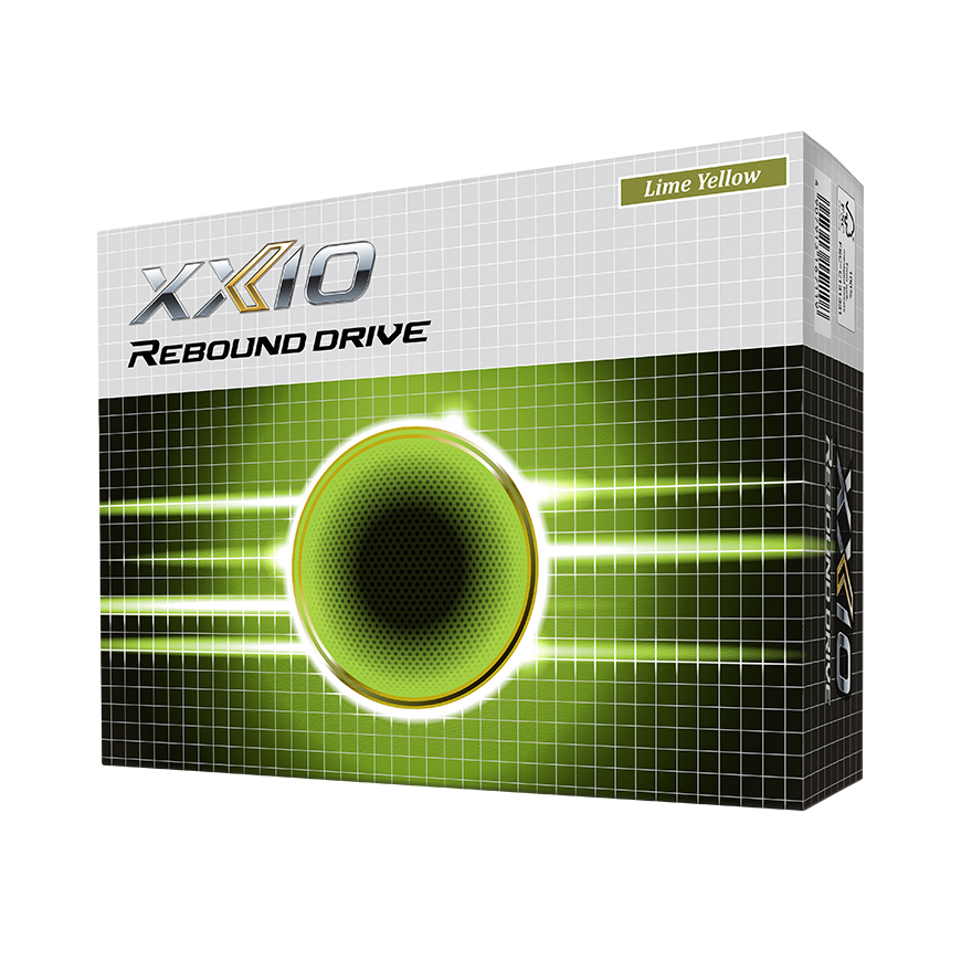 XXIO Rebound Drive Golf Balls,Lime Yellow image number null