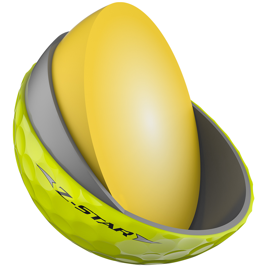 Z-STAR Golf Balls,Tour Yellow image number null