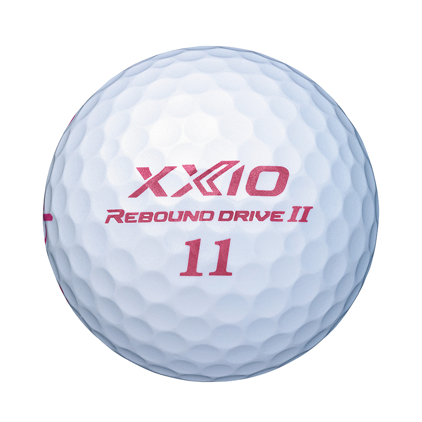 XXIO Rebound Drive II Ladies Golf Balls,Premium Pink image number null