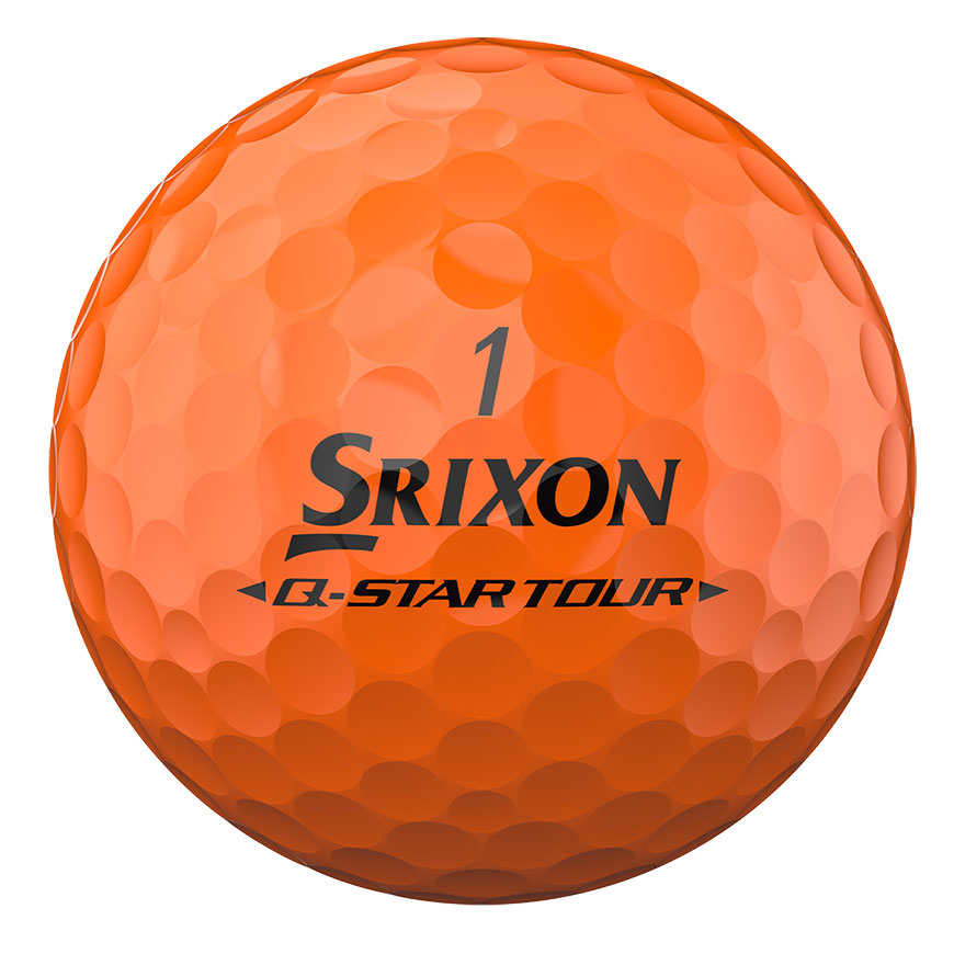 Q-STAR TOUR DIVIDE Golf Balls,Yellow/Orange image number null