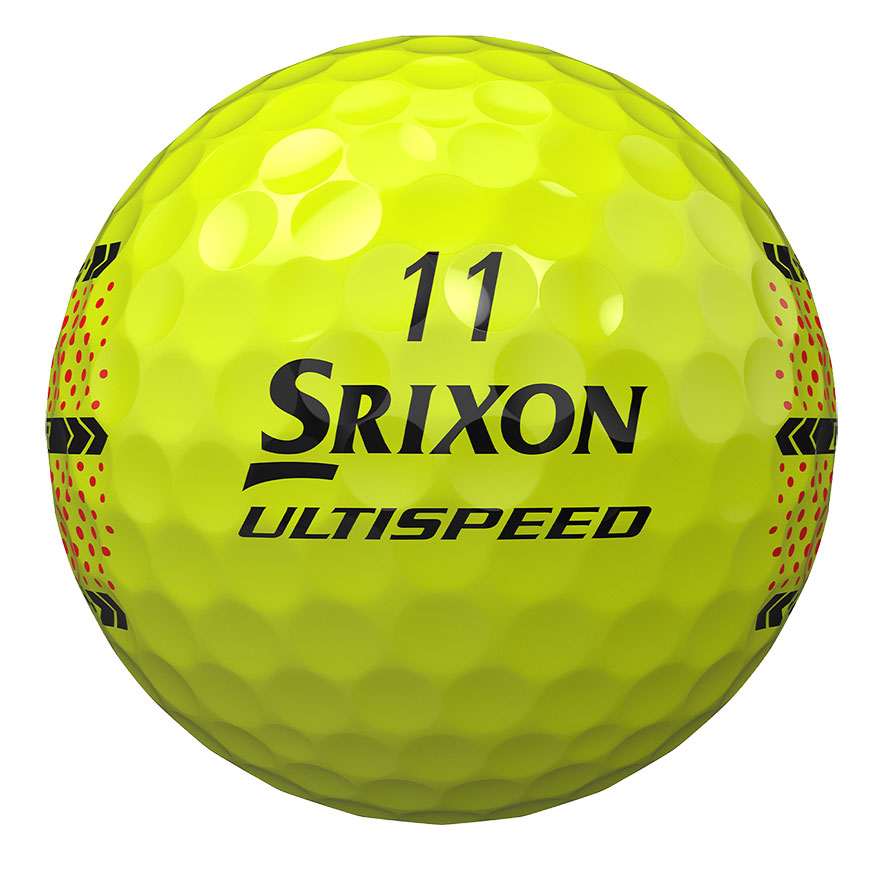 Q-STAR ULTISPEED Golf Balls Trackline,Tour Yellow image number null