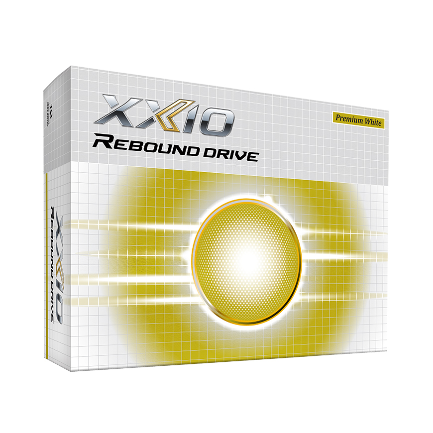 XXIO Rebound Drive Golf Balls,Premium White