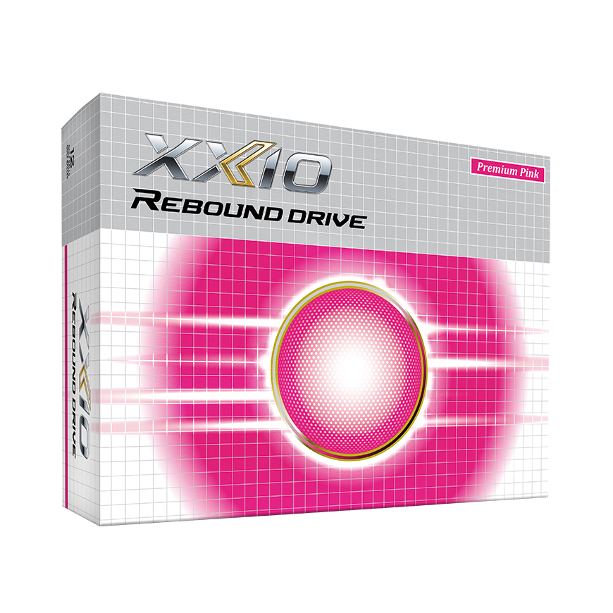 XXIO Rebound Drive Ladies Golf Balls,Premium Pink