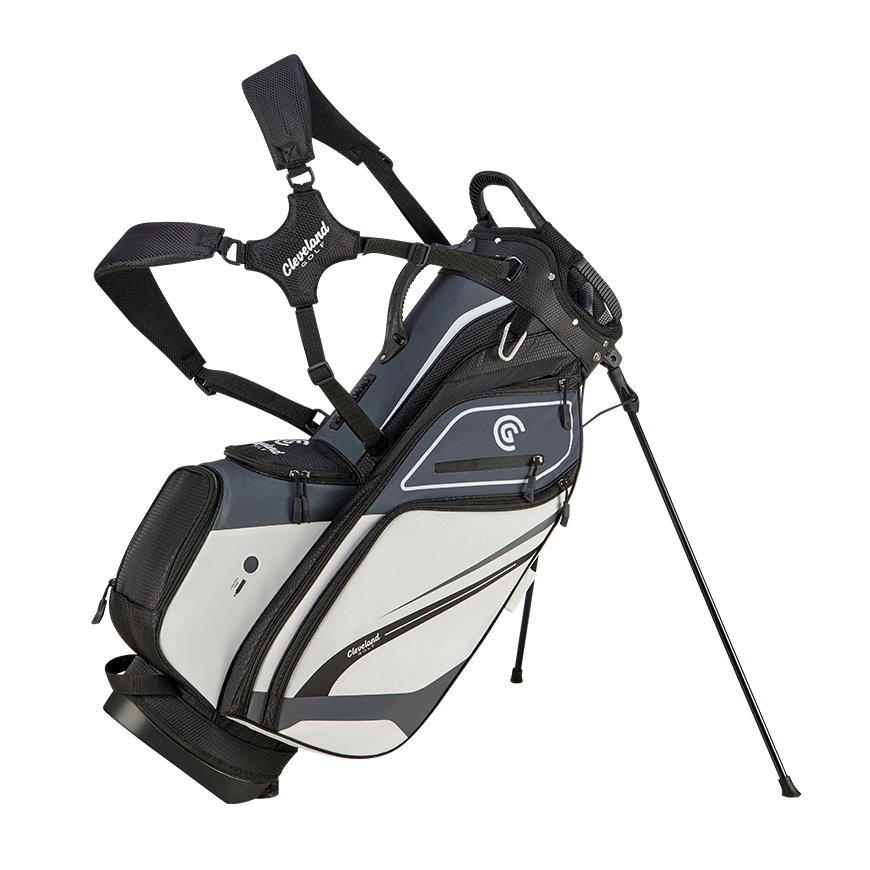 CLEVELAND SATURDAY STAND BAG,Charcoal/White/Black