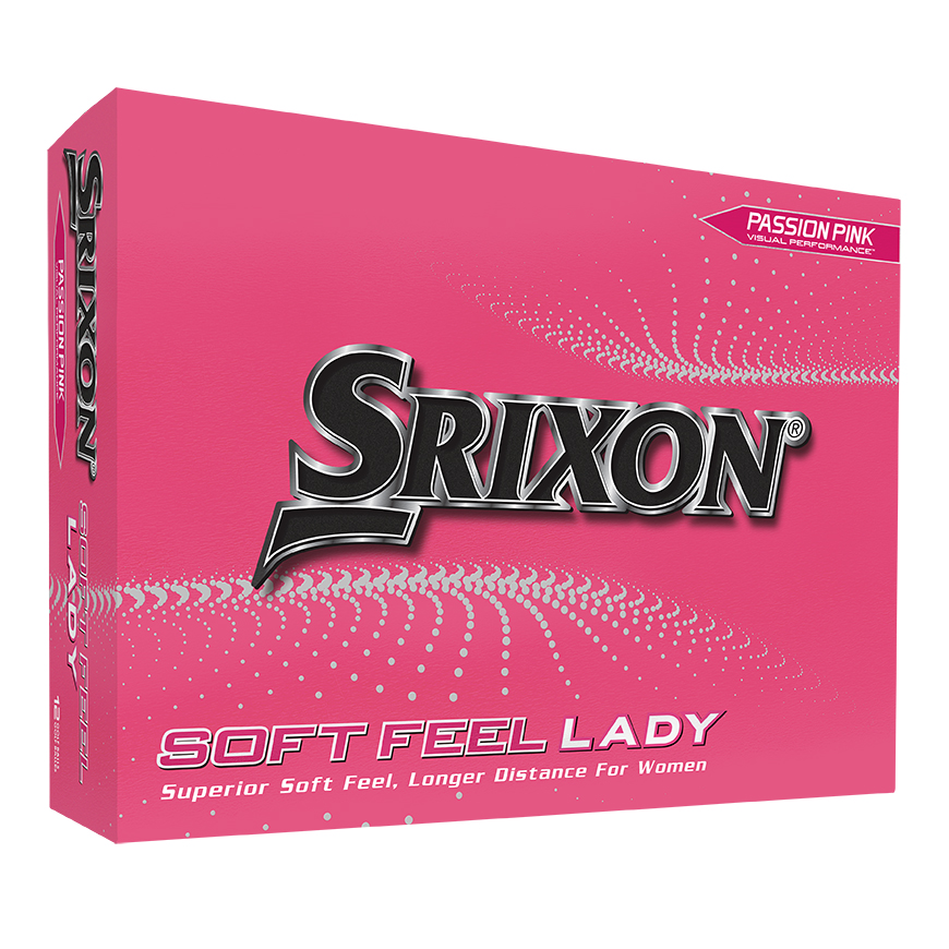SOFT FEEL LADY Golf Balls,Passion Pink image number null