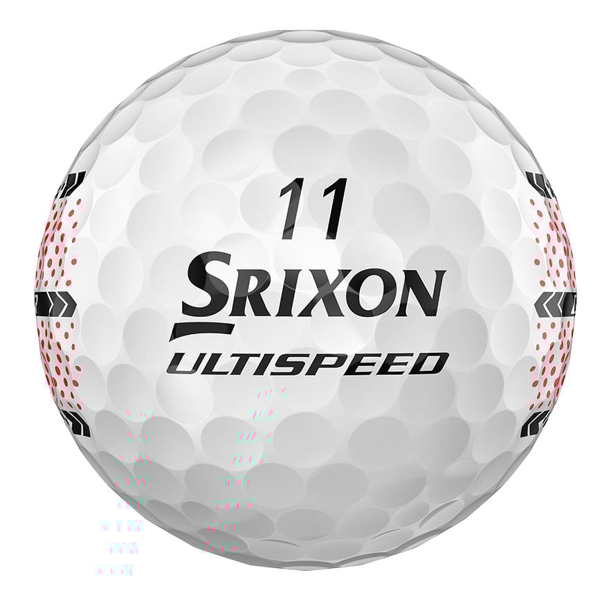 Q-STAR ULTISPEED Golf Balls Trackline - Pure White