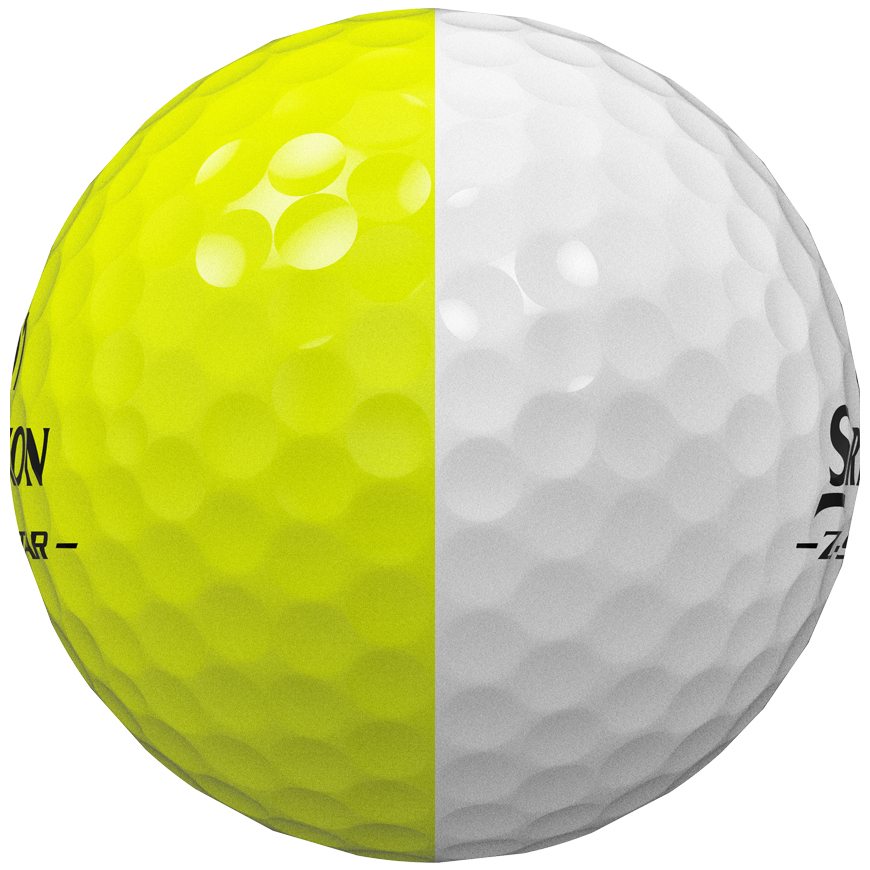 Z-STAR DIVIDE Golf Balls,White / Tour Yellow image number null