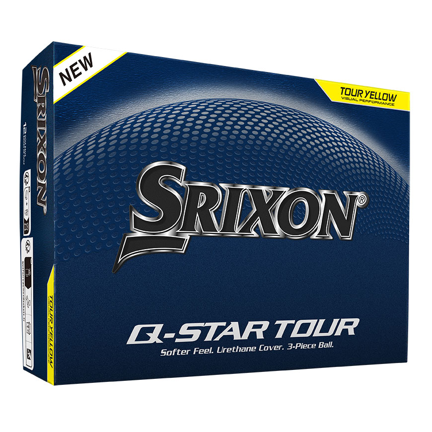Q-STAR TOUR Golf Balls,Tour Yellow