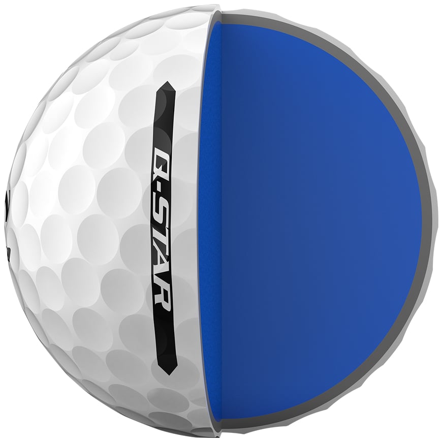 Q-STAR ULTISPEED Golf Balls,Pure White image number null