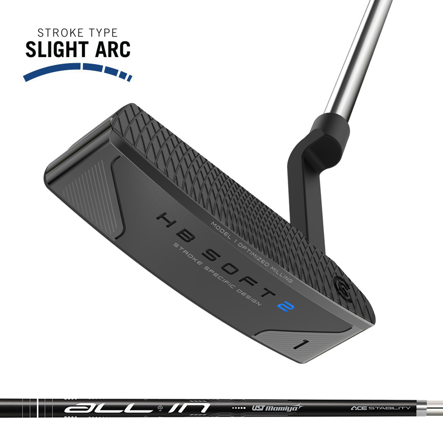 HB SOFT 2 Black Putter – Model 1