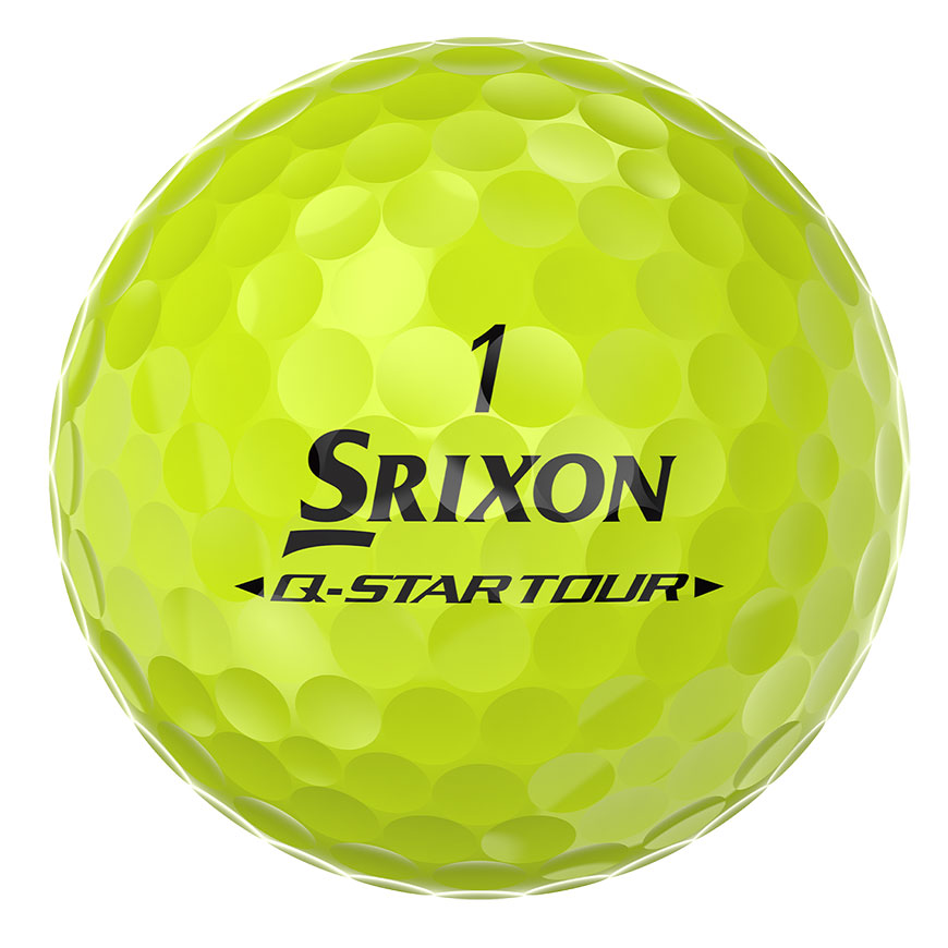 Q-STAR TOUR DIVIDE Golf Balls,Yellow/Orange image number null
