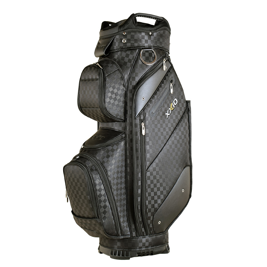 XXIO Premium Cart Bag,Black/Check image number null